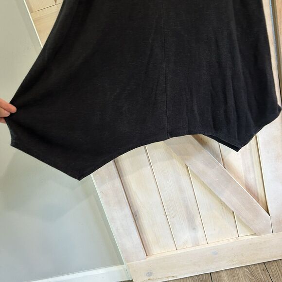 Pure Jill Womens Dress Medium Gray Linen Blend Minimalist Pockets Comfort - Picture 5 of 11